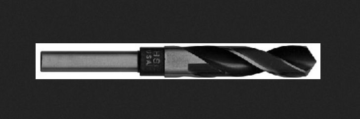 Picture of Drill America DWDRSD33-64 .52 in. .5 in. Reduced Shank HSS Silver and Deming Drill Bit  Qualtech