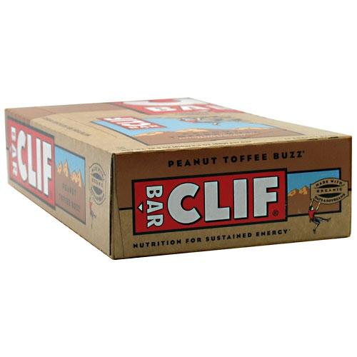 Picture of Clif Bar 540044 2.4Oz Energy Bar - Peanut Toffee Buzz