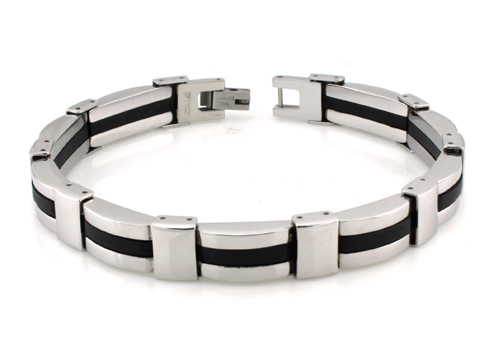 Picture of EWC B32052 Stainless Steel Mens Link Bracelet