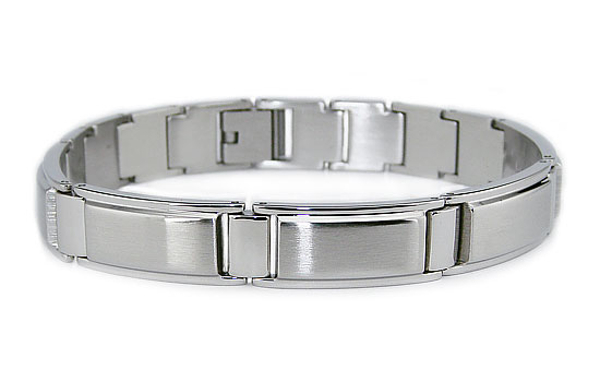 Picture of EWC B32004 Stainless Steel ID Link Bracelet