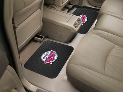 Picture of Fanmats 12338 MLB - Minnesota Twins Backseat Utility Mats 2 Pack 14 in. x 17 in.