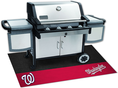 Picture of Fanmats 12173 MLB - Washington Nationals Grill Mat 26 in. x 42 in.