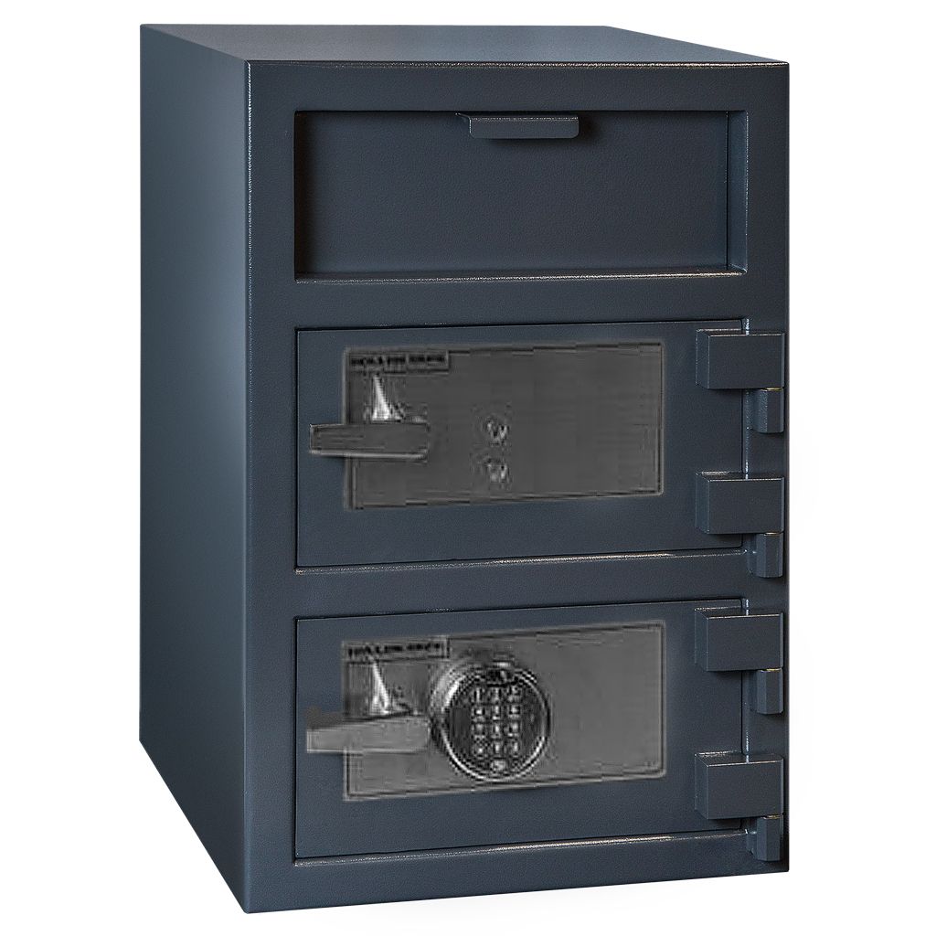 FD-3020EK Double Door Depository Safe with Electronic and Key Lock