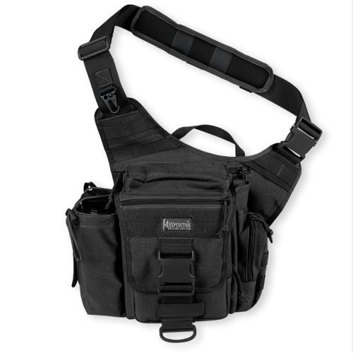 Jumbo Versipack - Black - Versatile Multi-Pocket Sling Bag - Ergonomic Design