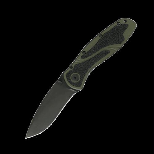 1670OLBLK Blur Olive Drab Black Blade Folder