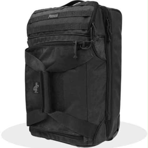Picture of Max 5001B Tactical Rolling Carry-On Luggage -Black