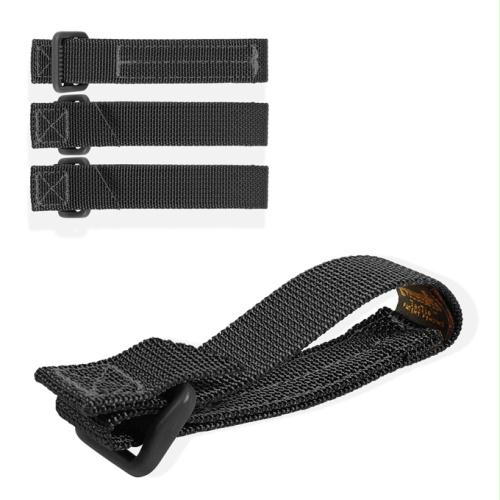9903B 3 in. TacTie? Attachment Strap -Black Pkg