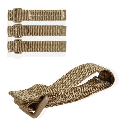 9903K 3 in. TacTie? Attachment Strap -Khaki Pkg