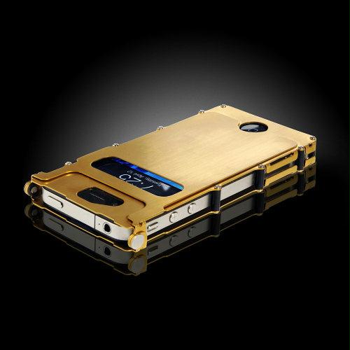 iNox SS Case for iPhone 4 and 4S - Gold