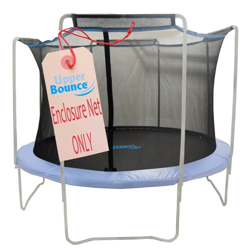 Picture of Upper Bounce 12 ft. Trampoline Enclosure Safety Net Fits For 12 FT. Round Frames Using 4 Arches  with Sleeves on top (poles not included)