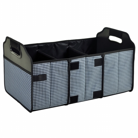Picture of Picnic at Ascot 8013-HT Trunk Organizer&#44; Foldable  -Houndstooth