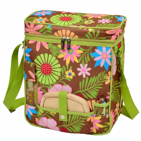 Picture of Picnic at Ascot 527-F Wine and Cheese Cooler -Floral