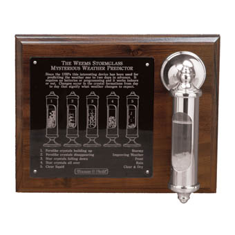 Weems and Plath WSD Chrome Weems Stormglass Display