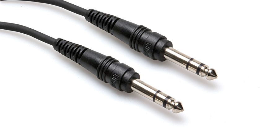 Picture of HOSA TECHNOLOGY CSS105 5 ft. Balanced Interconnect - .25 in. TRS to Same
