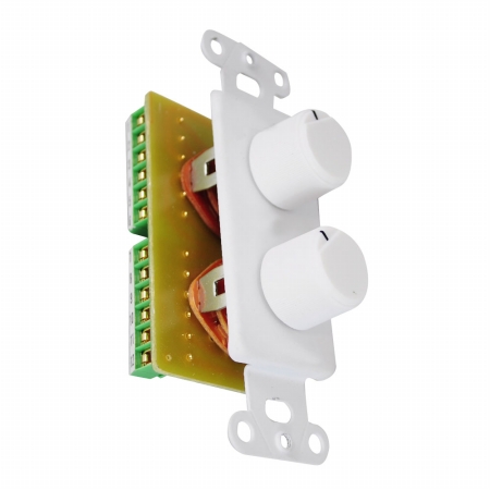 SOUND AROUND-PYLE INDUSTRIES In-Wall Two Speaker Dual Knob Independent Volume Control