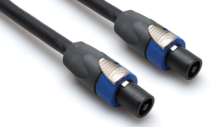 HOSA TECHNOLOGY  3 feet Speaker Cable - Neutrik speakON to Same