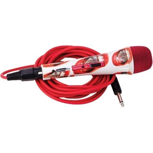 Picture of FINE ELITE INTERNATIONAL LTD MIC004 Jammin Pro Love Mouth Handheld Microphone with Kara