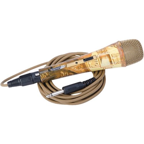 Picture of FINE ELITE INTERNATIONAL LTD MIC006 Jammin Pro My Gold 2 Handheld Microphone