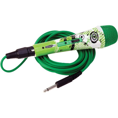 Picture of FINE ELITE INTERNATIONAL LTD MIC014 Jammin Pro Green Planet Handheld Microphone