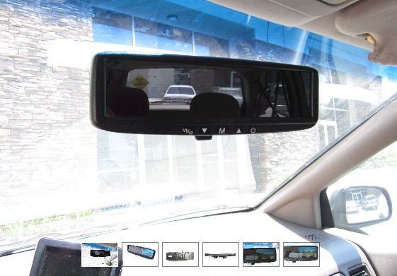 Picture of VISION TECH AMERICA INC VTB44M 4.3? Digital TFT LCD Rear View Mirror Monitor