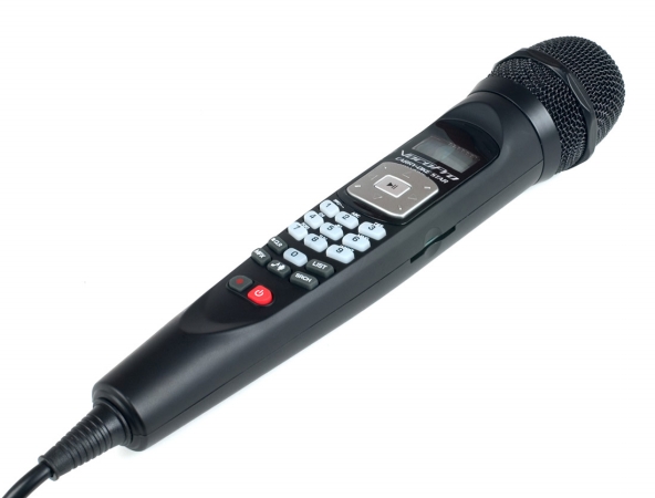 Picture of VOCOPRO CARRYOKESTAR Plug-and-Play Karaoke Mic with SD Card Player-Recorder