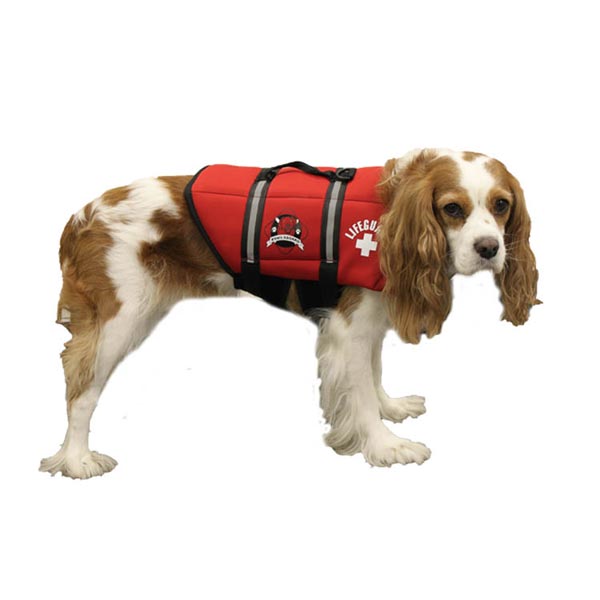 Picture of Paws Aboard PA-R1600 Neoprene Doggy Life Jacket Extra Large Red 