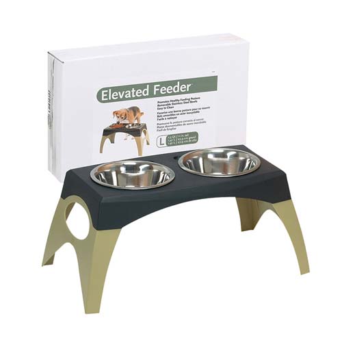 Picture of Bergan BER-88005 Elevated Feeder Stormcloud Large 24 in. x 13 in. x 11.10 in.