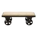 A nation 56061 Portable Dressing Bench With Rolling Wheels A nation 56061 Portable Dressing Bench With Rolling Wheels