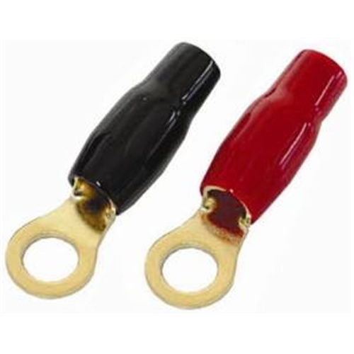 8 Gauge Ring Terminals - 8-Pack