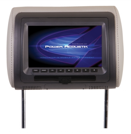 Picture of POWER HDVD71CC 7 in. Universal Replacement Headrest with DVD