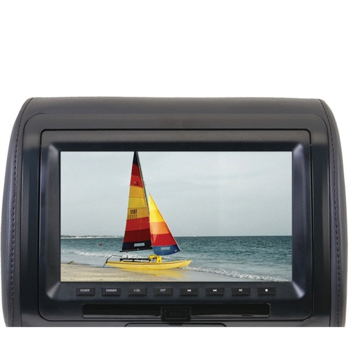Picture of POWER HDVD91CC 9 in. Widescreen Headrest with DVD Player FM Transmitter