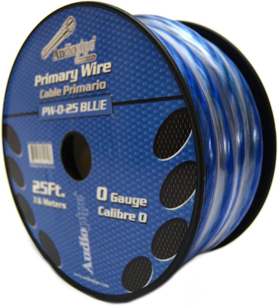 ipe PW025BL Power Wire ipe 0ga. 25 Blue