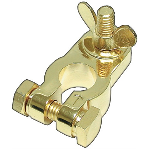 Picture of AUDIOP BT100N Battery Terminal Negative - Gold Plated