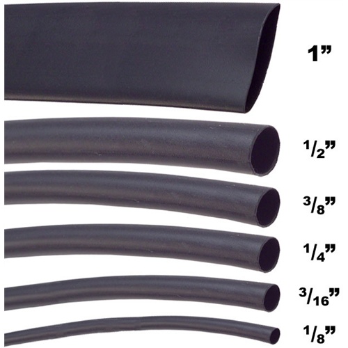 .5 in. 25 Feet Heat Shrink Tubing