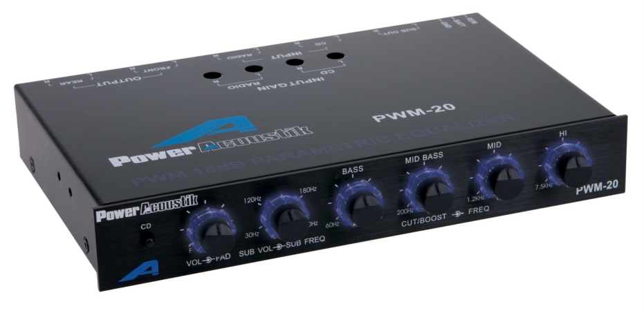 Picture of Power PWM20 Four Band Parametric Equalizer