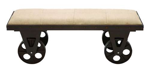 A nation 56061 Portable Dressing Bench With Rolling Wheels