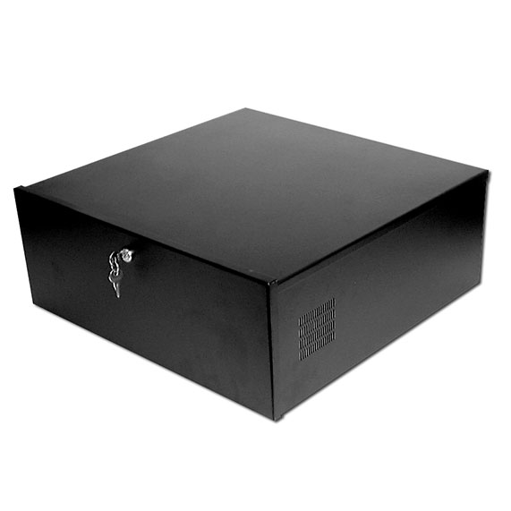Picture of ABL Corp. LBOX-21248 21&quot; x 24&quot; x 8&quot; DVR Lock-Box with 1.2mm Steel Thick