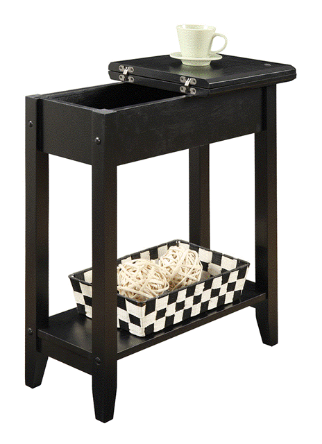 Picture of American Heritage Flip Top End Table - 7105059BL