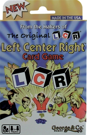 George and Company LLC 531 LCR Left Center Right Card Game -  George & Company LLC