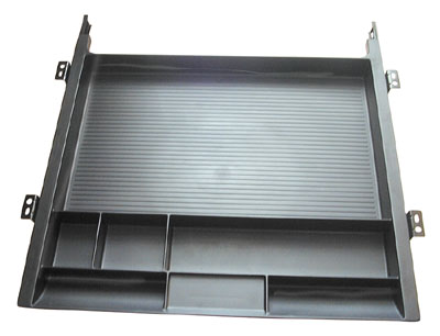 Picture of Custom Plastics Cpf 89777 Pencil Drawer Tray With Slides - Black