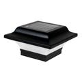 Classy Caps Mfg Inc SL082B 2.5X2.5 BLACK ALUMINUM IMPERIAL SOLAR POST CAP Classy Caps Mfg Inc SL082B 2.5X2.5 BLACK ALUMINUM IMPERIAL SOLAR POST CAP
