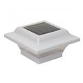 Classy Caps Mfg Inc SL082W 2.5X2.5 WHITE ALUMINUM IMPERIAL SOLAR POST CAP Classy Caps Mfg Inc SL082W 2.5X2.5 WHITE ALUMINUM IMPERIAL SOLAR POST CAP