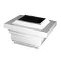 Classy Caps Mfg Inc SL078W 4X4 PVC REGAL SOLAR POST CAP Classy Caps Mfg Inc SL078W 4X4 PVC REGAL SOLAR POST CAP