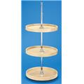 Rev A Shelf Rs4Wls073.20.536 20 In. Full Circle Wood Classic 3 Shelf Corner Lazy Susans Rev A Shelf Rs4Wls073.20.536 20 In. Full Circle Wood Classic 3 Shelf Corner Lazy Susans