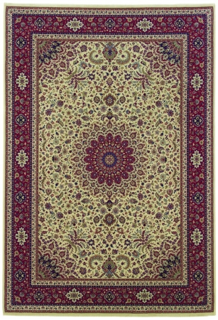 Oriental Weavers Ariana 095J3 8x11  Rectangle - Ivory/ Red-Polypropylene
