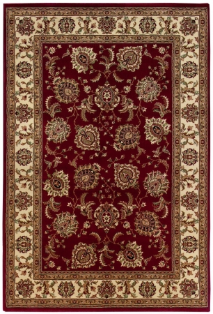 Oriental Weavers Ariana 117C3 12x15 Rectangle - Red/ Ivory-Polypropylene