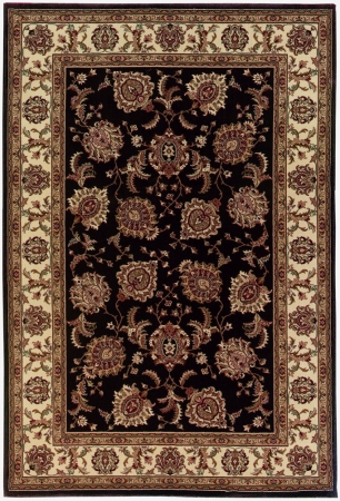 Oriental Weavers Ariana 117D3 8x11  Rectangle - Brown/ Ivory-Polypropylene
