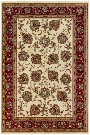 Oriental Weavers Ariana 117J3 12x15 Rectangle - Ivory/ Red-Polypropylene