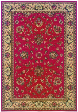 Oriental Weavers Ariana 311C3 12x15 Rectangle - Red/ Ivory-Polypropylene