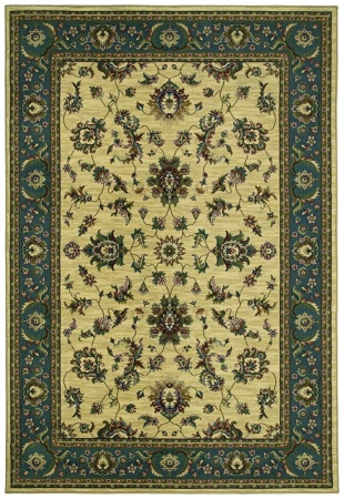 Oriental Weavers Ariana 311Z3 12x15  Rectangle - Ivory/ Blue-Polypropylene